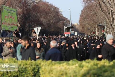 راهپیمایی عظیم مردم تبریز در سوگ رهبر انقلاب اسلامی و محکومیت جنایت بزرگ اسرائیل و آمریکا
