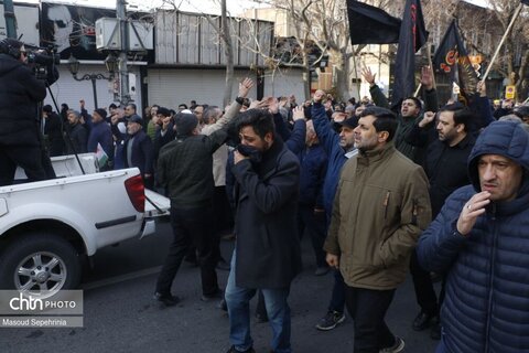 راهپیمایی عظیم مردم تبریز در سوگ رهبر انقلاب اسلامی و محکومیت جنایت بزرگ اسرائیل و آمریکا
