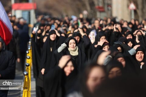 راهپیمایی عظیم مردم تبریز در سوگ رهبر انقلاب اسلامی و محکومیت جنایت بزرگ اسرائیل و آمریکا