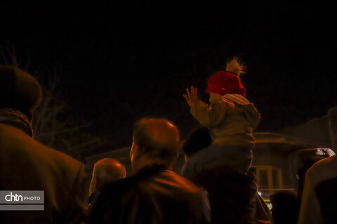 حضور حماسی و متراکم مردم در فلکه دوم تهرانپارس