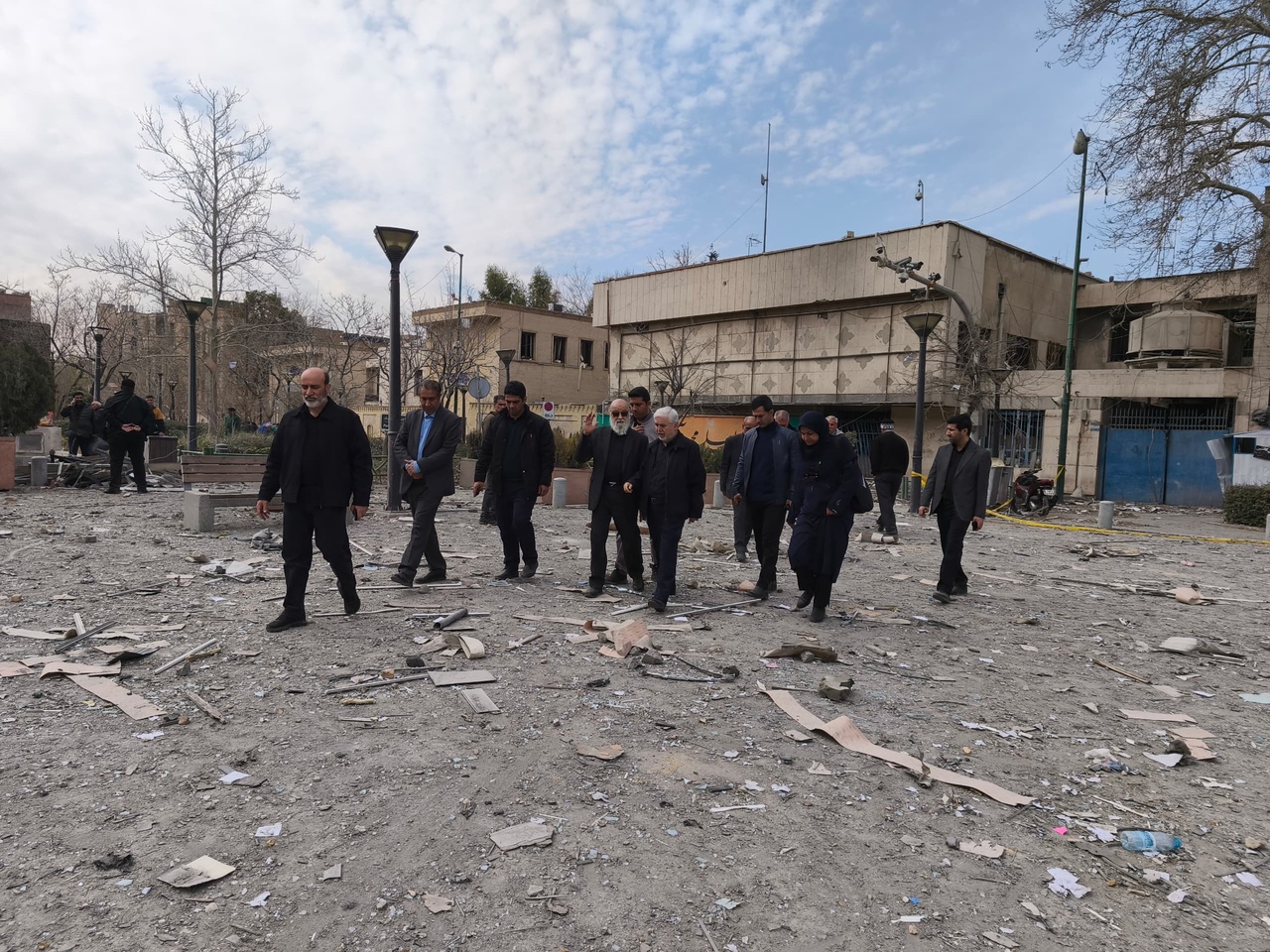 بازدید علی دارابی از کاخ گلستان/ بررسی اولیه میزان آسیب‌های حمله آمریکایی-صهیونیستی