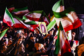 خروش تهرانی‌ها در حمایت از راه ولایت؛ اجتماع حماسی مردم در فلکه دوم تهرانپارس