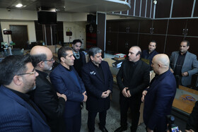 بازدید استاندار اردبیل از نحوه خدمات‌رسانی به مسافران در شهرستان سرعین