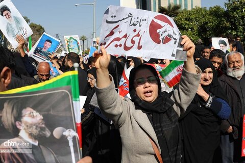 تشییع شهدای مدافع اقتدار وطن در شیراز