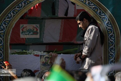 تشییع شهدای مدافع اقتدار وطن در شیراز