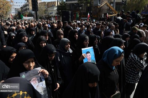 تشییع شهدای مدافع اقتدار وطن در شیراز