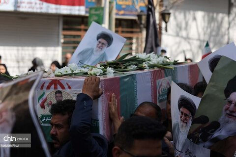 تشییع شهدای مدافع اقتدار وطن در شیراز