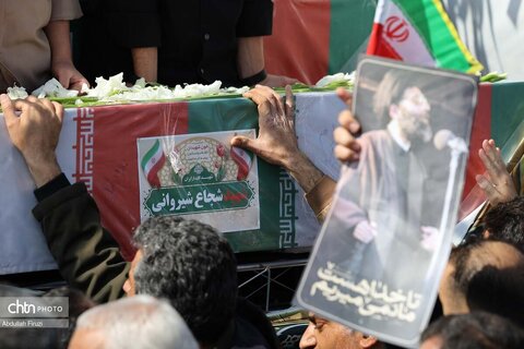 تشییع شهدای مدافع اقتدار وطن در شیراز