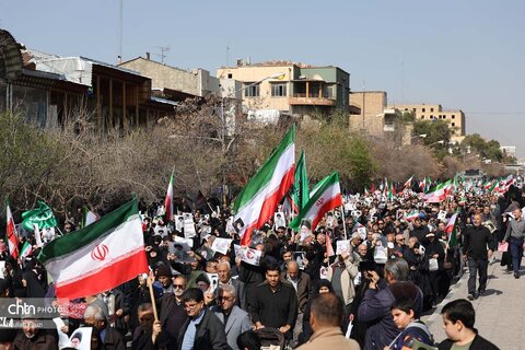 تشییع شهدای مدافع اقتدار وطن در شیراز