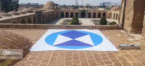 نشان « سپر آبی » در اماکن تاریخی استان کرمان نصب شد