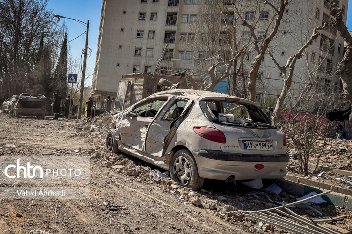 حمله آمریکا و رژیم صهیونیستی به منازل مسکونی و مدرسه در غرب تهران