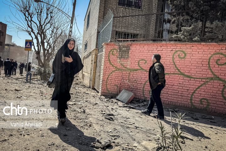 حمله آمریکا و رژیم صهیونیستی به منازل مسکونی و مدرسه در غرب تهران