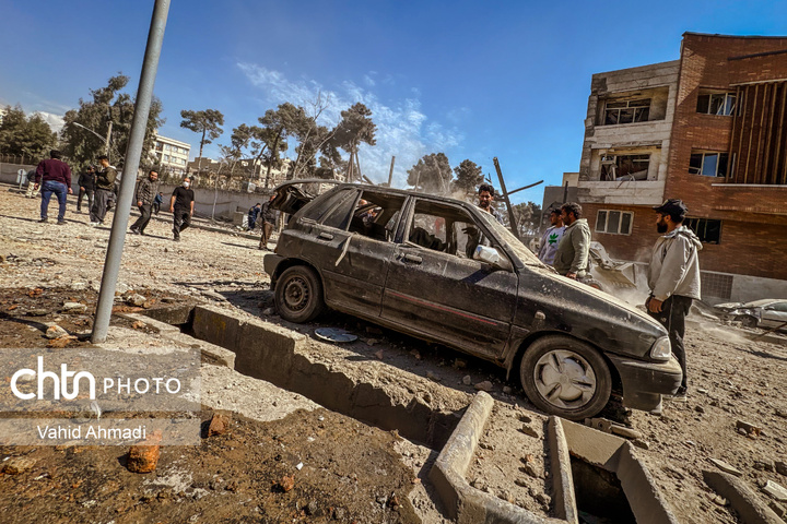 حمله آمریکا و رژیم صهیونیستی به منازل مسکونی و مدرسه در غرب تهران