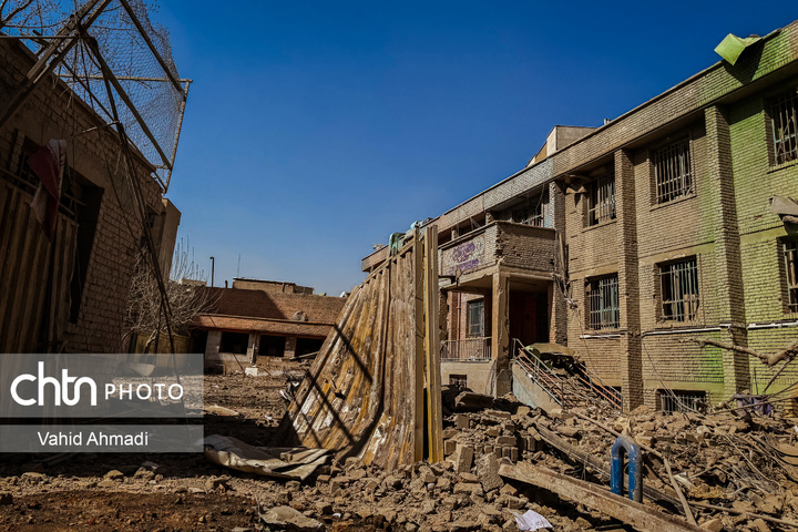 حمله آمریکا و رژیم صهیونیستی به منازل مسکونی و مدرسه در غرب تهران