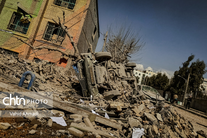 حمله آمریکا و رژیم صهیونیستی به منازل مسکونی و مدرسه در غرب تهران