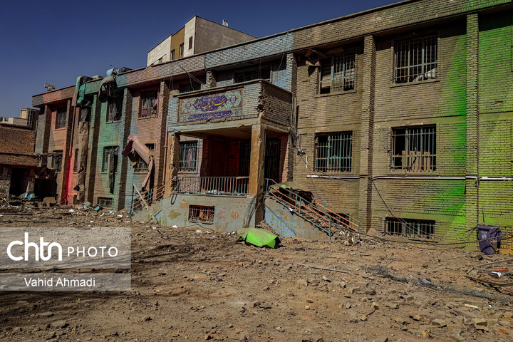 حمله آمریکا و رژیم صهیونیستی به منازل مسکونی و مدرسه در غرب تهران