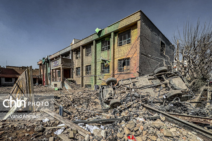 حمله آمریکا و رژیم صهیونیستی به منازل مسکونی و مدرسه در غرب تهران