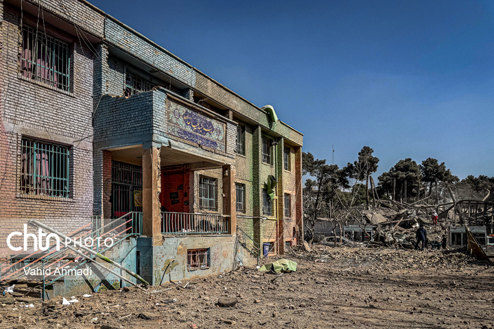 حمله آمریکا و رژیم صهیونیستی به منازل مسکونی و مدرسه در غرب تهران