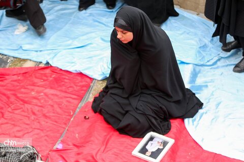 تشییع پیکر مطهر ۳ شهید حمله آمریکایی - صهیونی در اردبیل