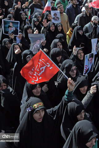 راهپیمایی مردم قم