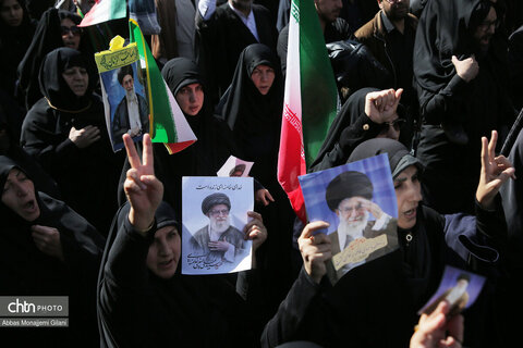 راهپیمایی مردم قم