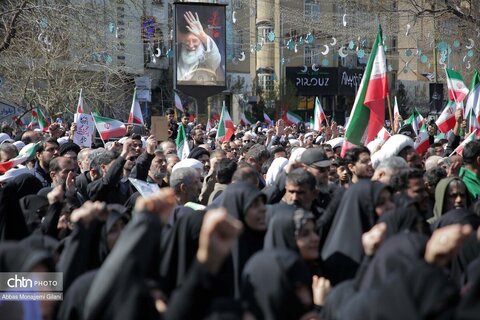 راهپیمایی مردم قم