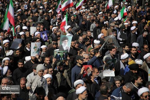 راهپیمایی مردم قم