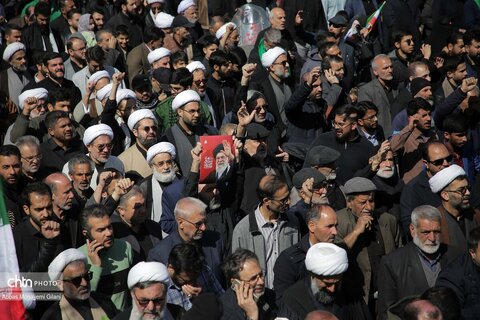 راهپیمایی مردم قم