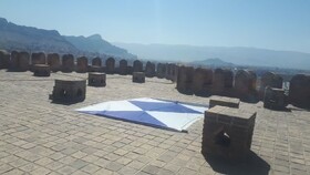 نصب نشان «سپر آبی» در محوطه موزه‌ها و اماکن تاریخی استان لرستان