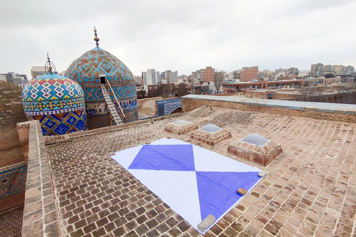 نصب نشان «سپر آبی» در مجموعه‌های تاریخی استان اردبیل