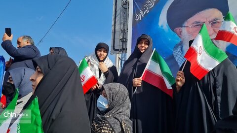 خروش بانوان ارومیه در تجدید میثاق با رهبر شهید