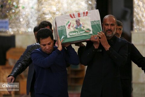 تشییع و وداع با شهدای در شیراز