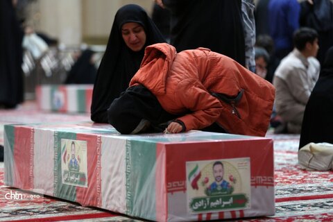 تشییع و وداع با شهدای در شیراز