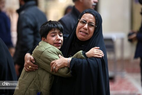 تشییع و وداع با شهدای در شیراز