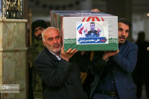 تشییع و وداع با شهدای در شیراز