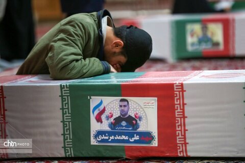 تشییع و وداع با شهدای در شیراز