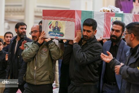 تشییع و وداع با شهدای در شیراز