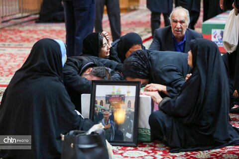 تشییع و وداع با شهدای در شیراز