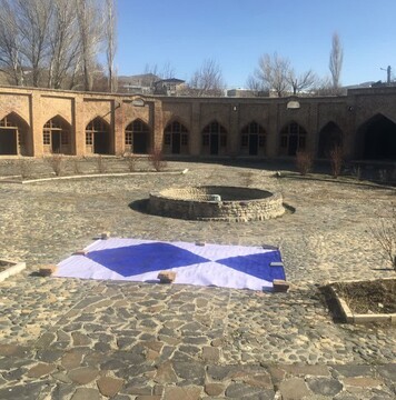 حفاظت از میراث‌جهانی تاج‌آباد با «سپر آبی»