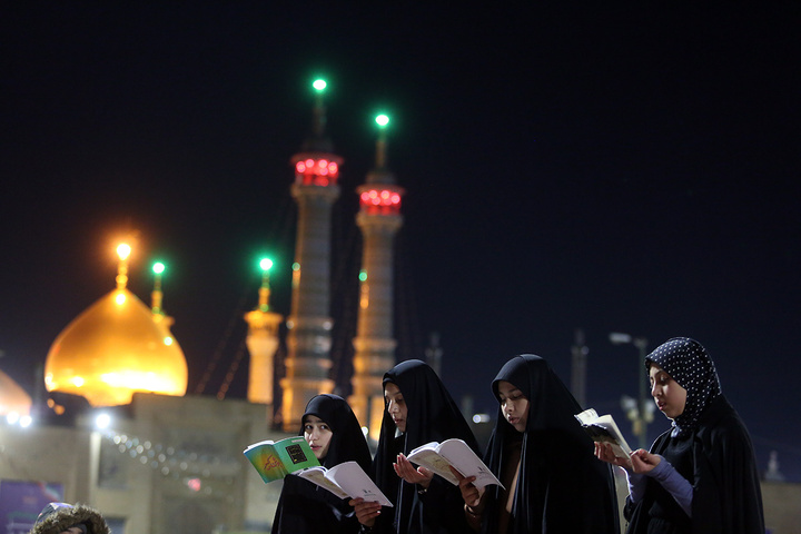 برگزاری مراسم شب قدر در حرم مطهر حضرت معصومه(س)