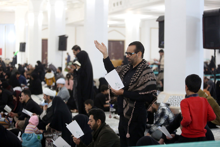 برگزاری مراسم شب قدر در حرم مطهر حضرت معصومه(س)