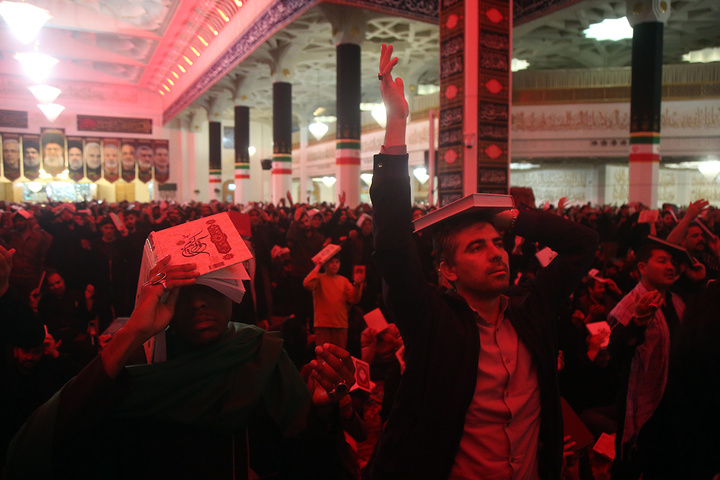 برگزاری مراسم شب قدر در حرم مطهر حضرت معصومه(س)