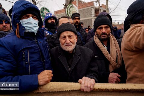 تشییع پیکر شهید «احمد لیالی مقدم» در اردبیل