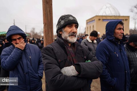 تشییع پیکر شهید «احمد لیالی مقدم» در اردبیل