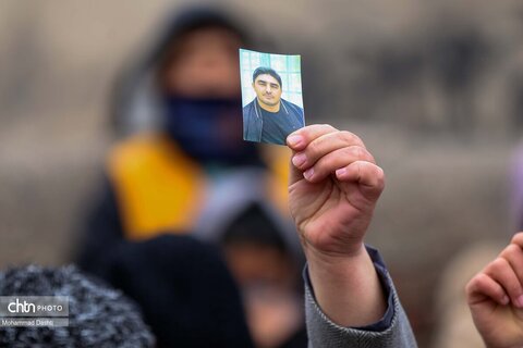 تشییع پیکر شهید «احمد لیالی مقدم» در اردبیل