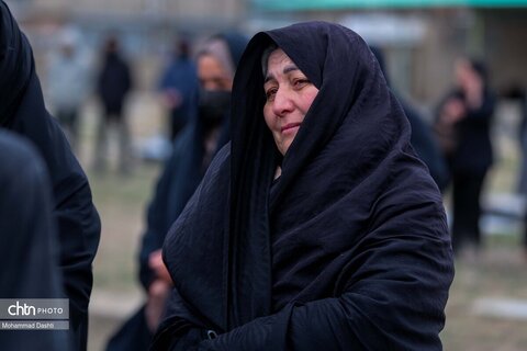 تشییع پیکر شهید «احمد لیالی مقدم» در اردبیل