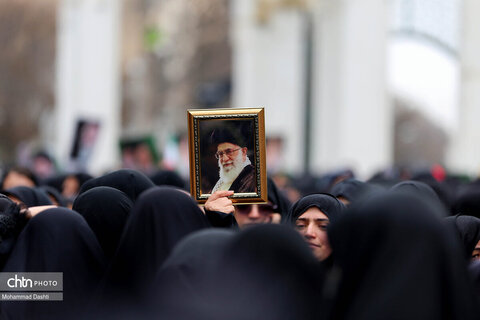 راهپیمایی مردم اردبیل در سوگ شهادت رهبر انقلاب