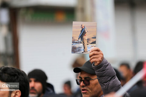 راهپیمایی مردم اردبیل در سوگ شهادت رهبر انقلاب