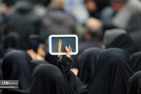 راهپیمایی مردم اردبیل در سوگ شهادت رهبر انقلاب