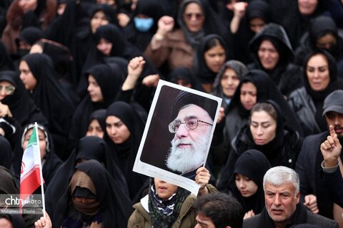 راهپیمایی مردم اردبیل در سوگ شهادت رهبر انقلاب
